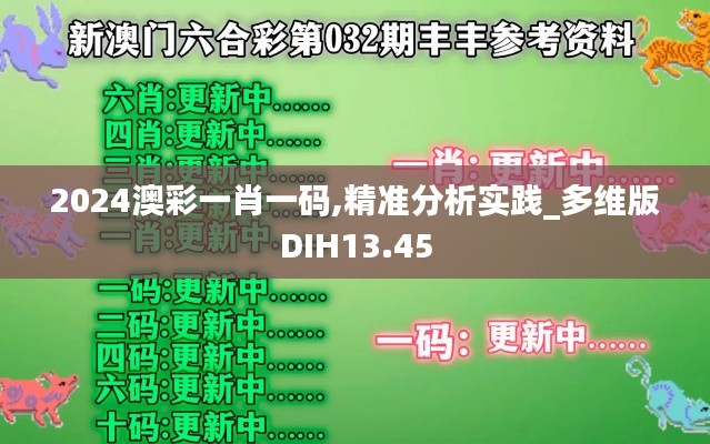 2024澳彩一肖一码,精准分析实践_多维版DIH13.45