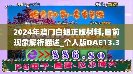 2024年澳门白姐正版材料,目前现象解析描述_个人版DAE13.3