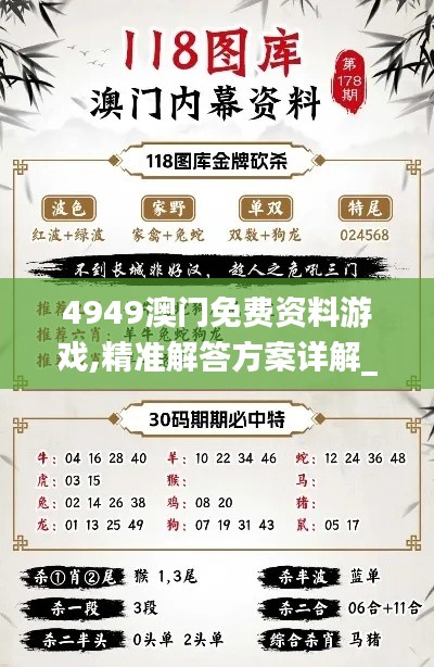 4949澳门免费资料游戏,精准解答方案详解_跨界版UER13.75