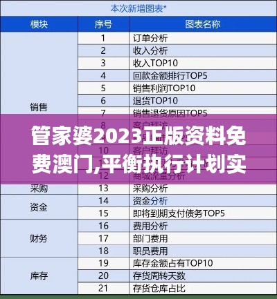 管家婆2023正版资料免费澳门,平衡执行计划实施_定制版SMA13.17