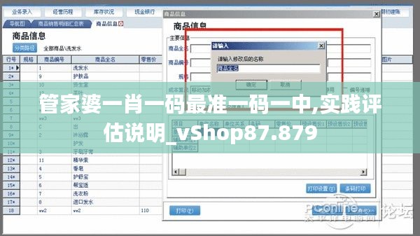 管家婆一肖一码最准一码一中,实践评估说明_vShop87.879