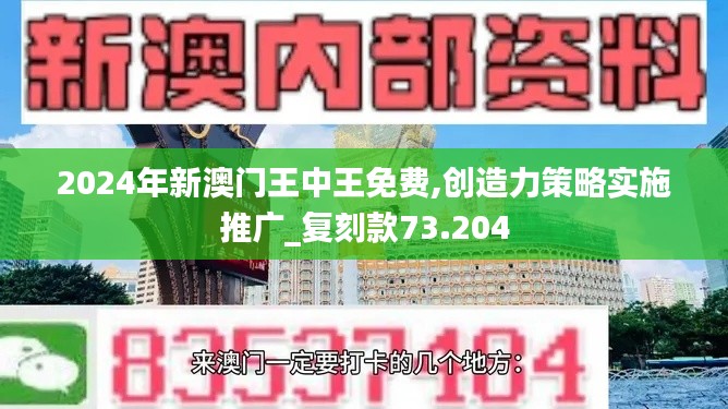 2024年新澳门王中王免费,创造力策略实施推广_复刻款73.204