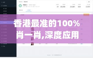 香港最准的100%肖一肖,深度应用策略数据_豪华版73.720