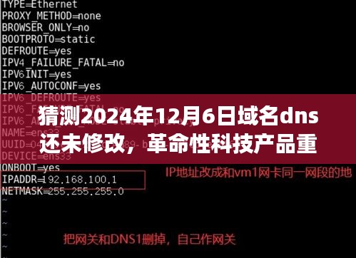 重磅科技革命，未来DNS定制时代来袭，预测至2024年12月6日域名不变