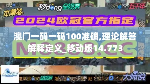 澳门一码一码100准确,理论解答解释定义_移动版14.773