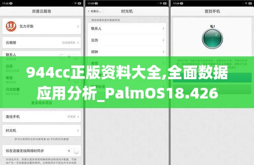 944cc正版资料大全,全面数据应用分析_PalmOS18.426