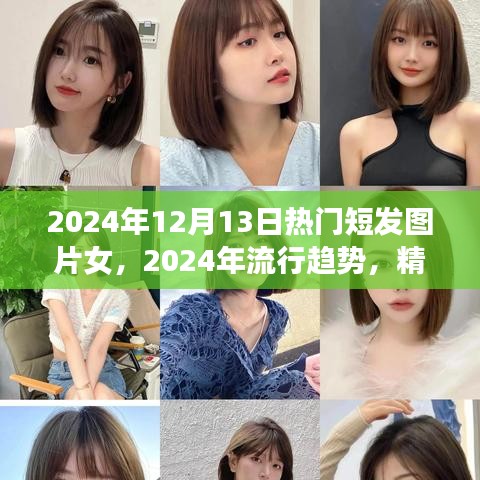 精选女性魅力短发造型，引领2024年流行趋势的热门短发图片展