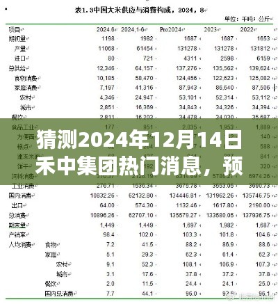 禾中集团未来动态预测，2024年热门消息分析与预测指南（独家解读）