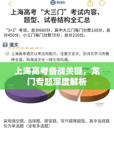 上海高考备战关键，龙门专题深度解析