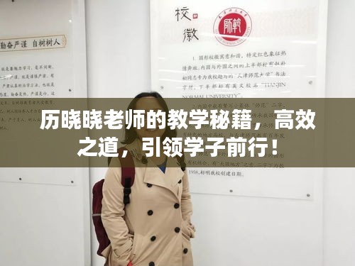 历晓晓老师的教学秘籍，高效之道，引领学子前行！