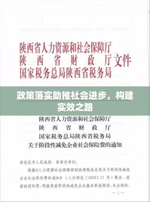 政策落实助推社会进步，构建实效之路